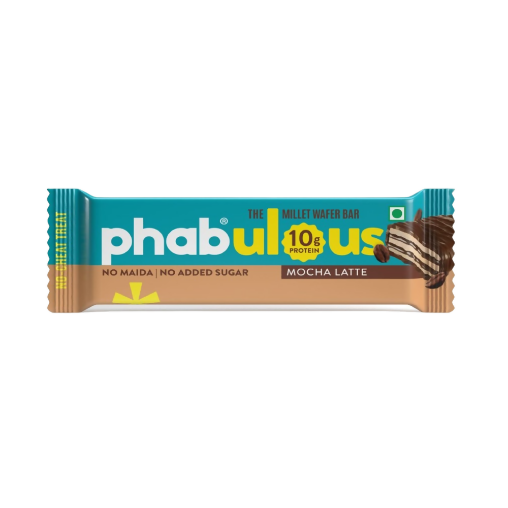 Phab Millet Wafers - Mocha Latte Protein Wafer Chocolate