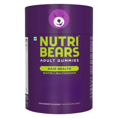 NutriBears Biotin Hair Gummies