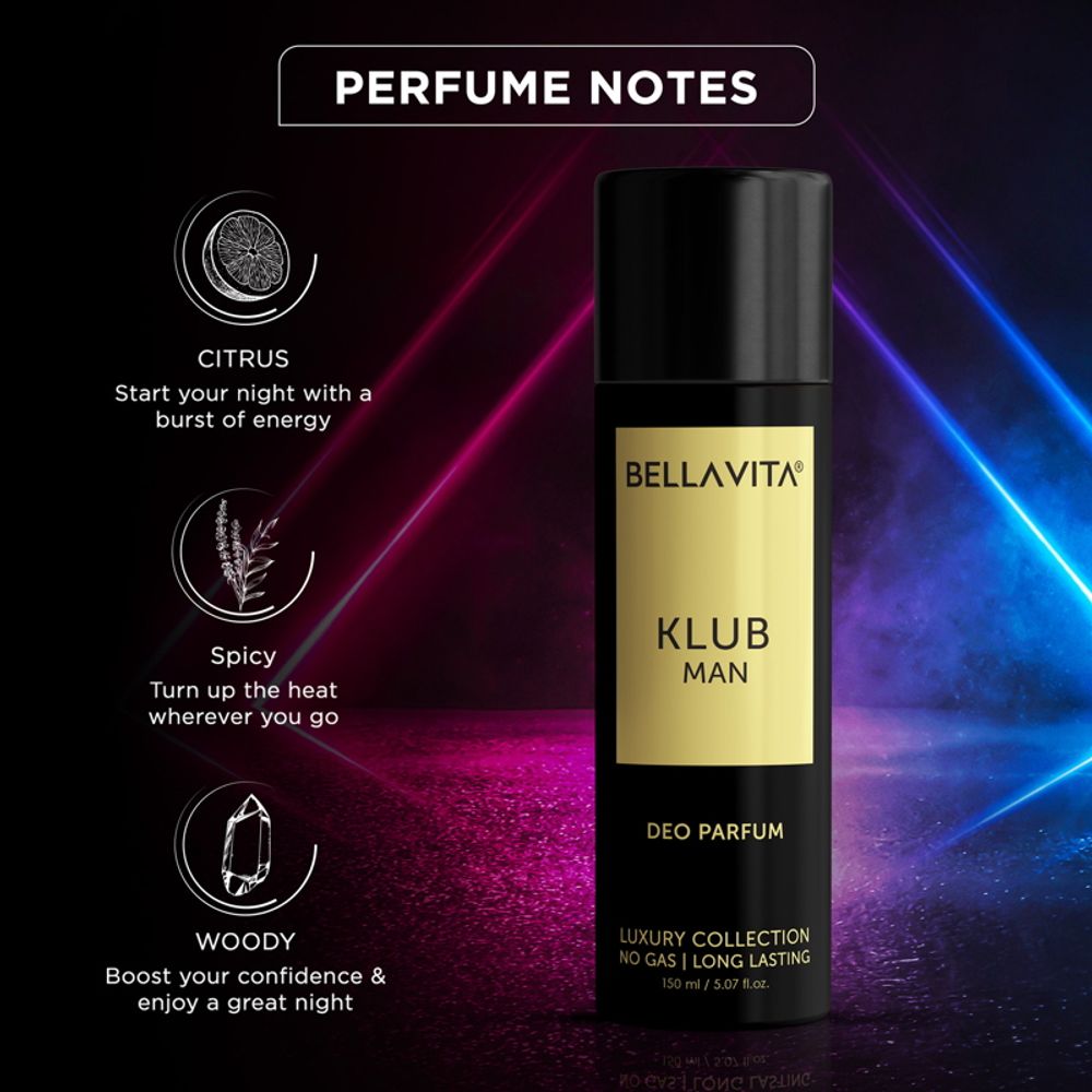 Bella Vita Klub Man Deo Parfum