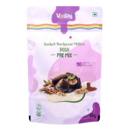 Vedas Kitchen Soaked Buckweat Millets Dosa Premix