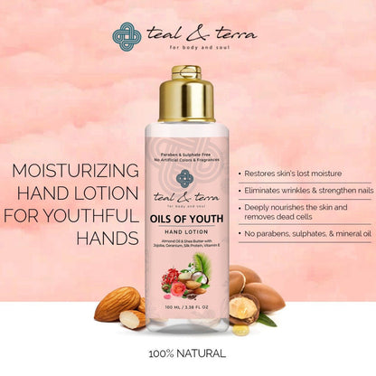 Teal & Terra Hand Lotion with Almond Oil & Shea Butter