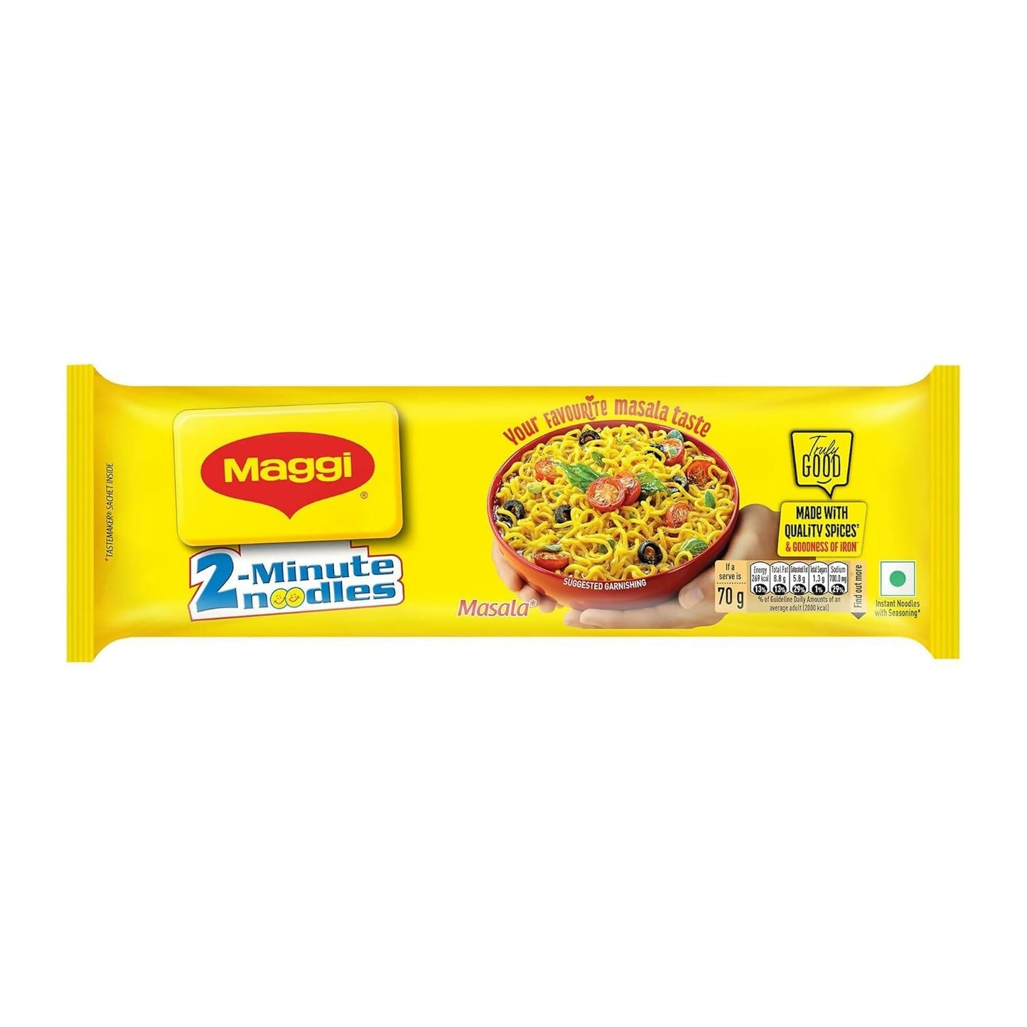 Maggi 2-Minute Instant Noodles, Favourite Masala Taste