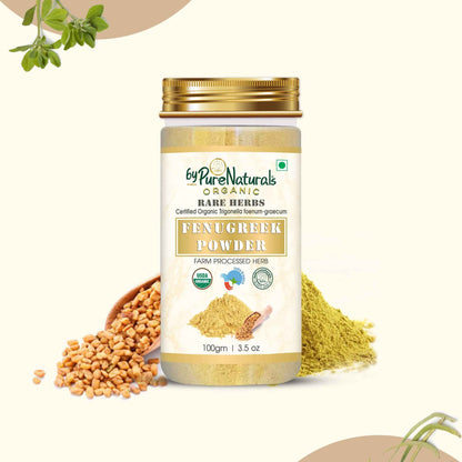 byPureNaturals Organic Fenugreek Powder