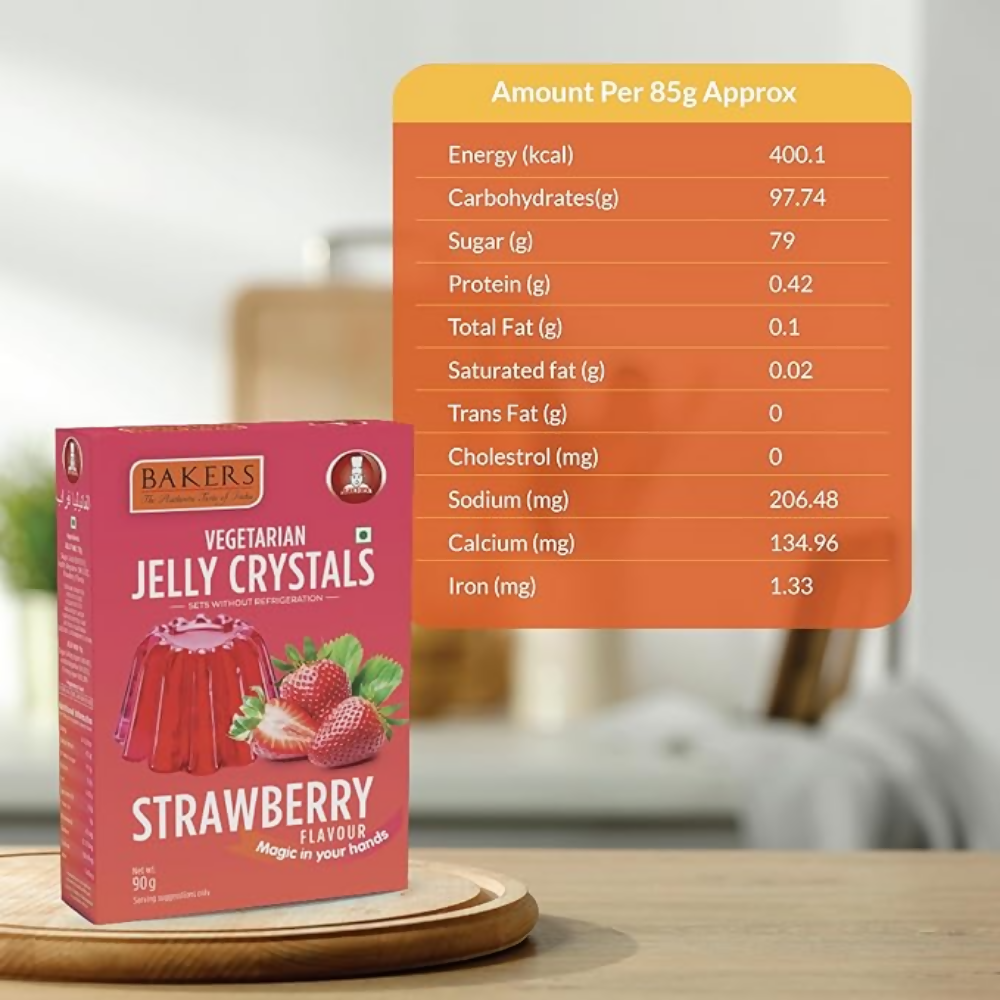 BAKERS Jelly Crystals - Strawberry