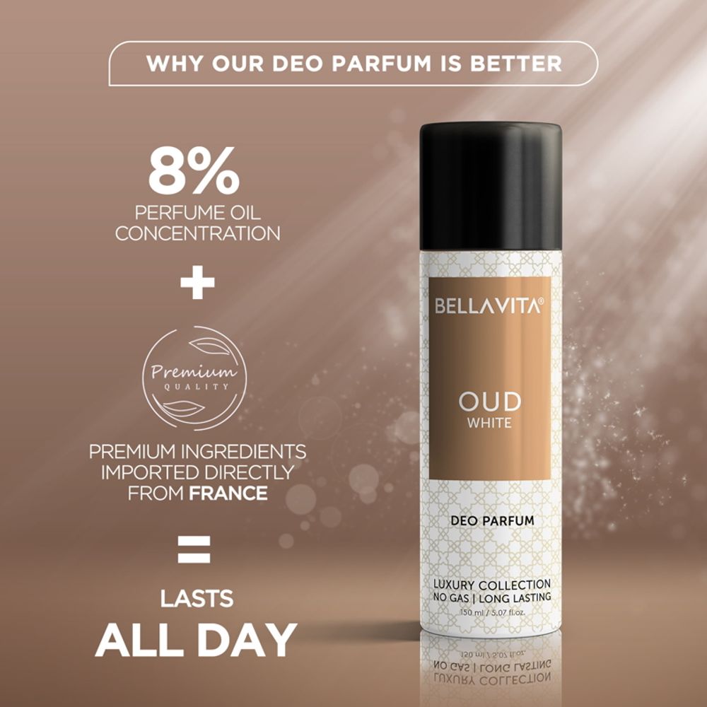 Bella Vita Oud White Deo Parfum