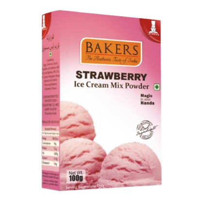 BAKERS Strawberry Ice Cream Powder