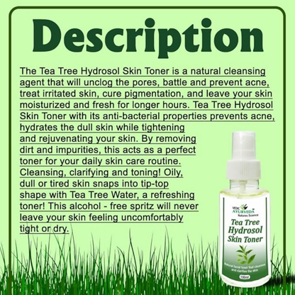 VedicAyurveda Tea Tree Hydrosol Skin Toner