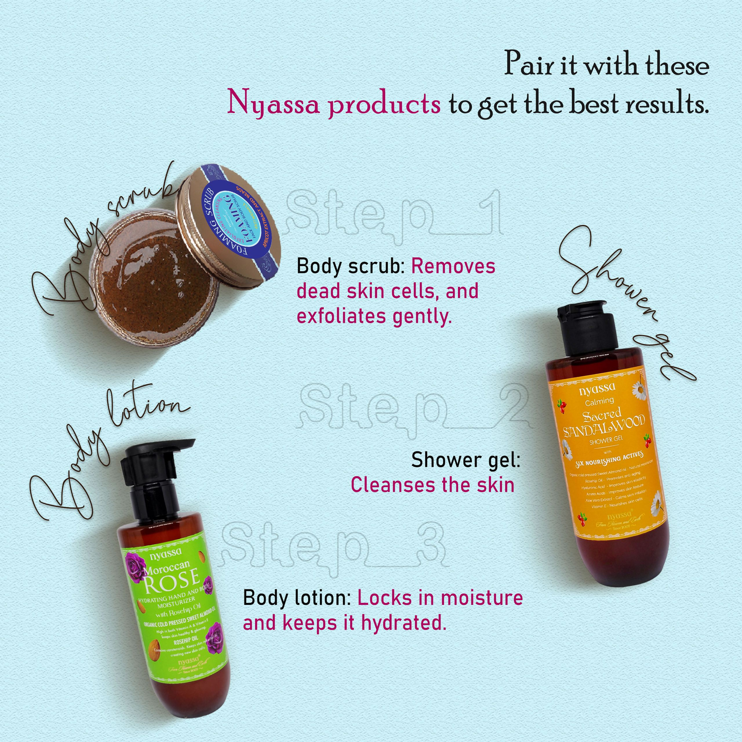Nyassa Moroccan Rose Hand And Body Moisturizer