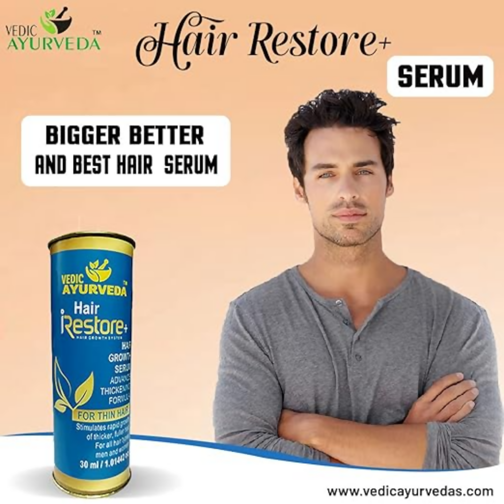 VedicAyurveda Hair Restore+ Serum Hair Growth Serum