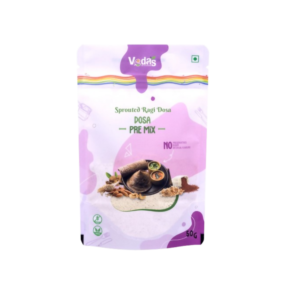 Vedas Kitchen Sprouted Ragi Millets Dosa Premix