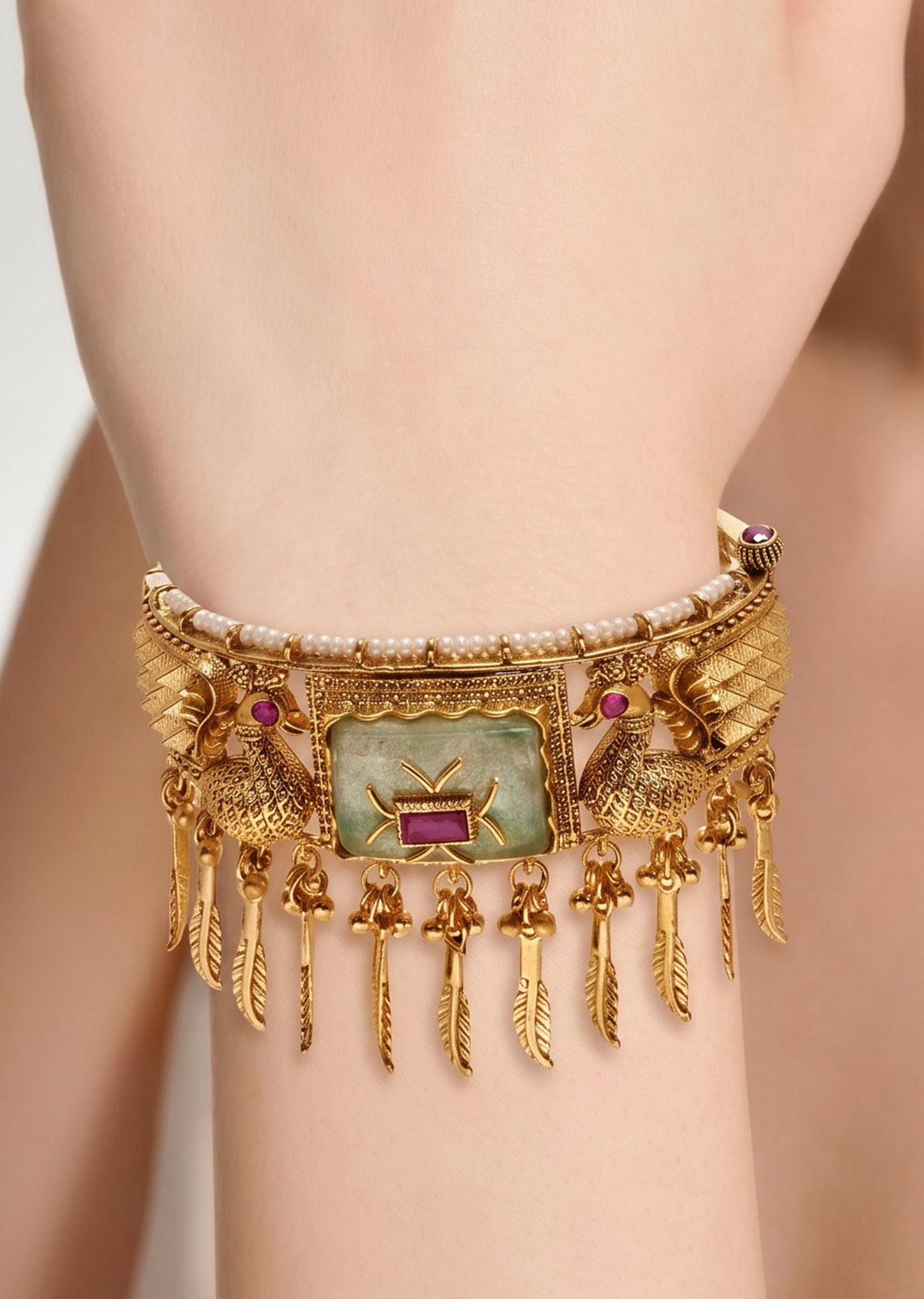 Fringe Detail Rajwadi Bangle