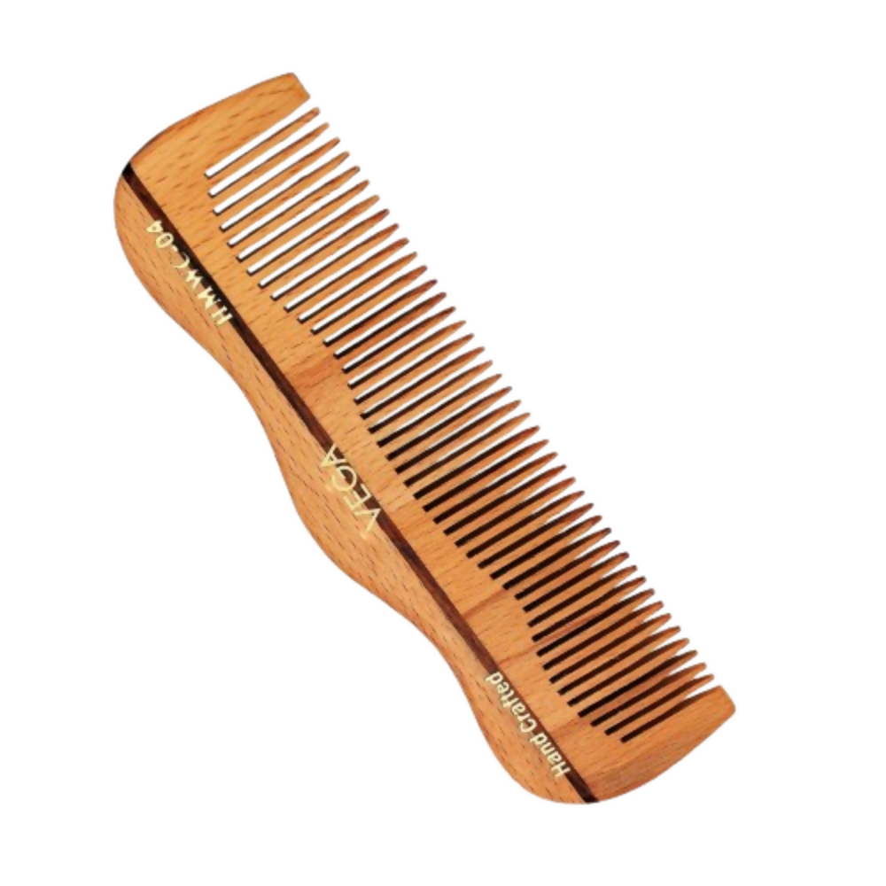 Vega Grooming Wooden Hair Comb - Handmade
