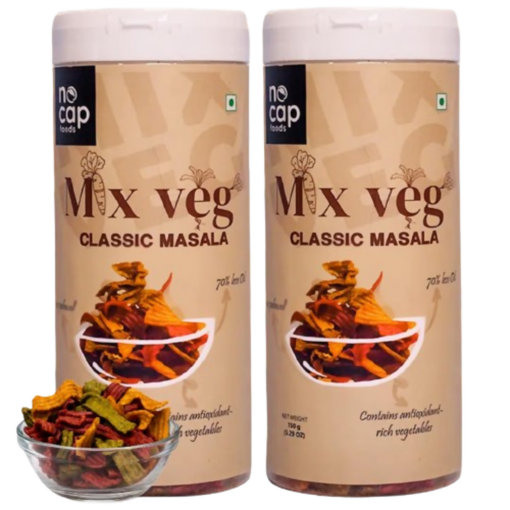 Nocap foods Zero Guilt Healthy Mix Chips - Classic Masala