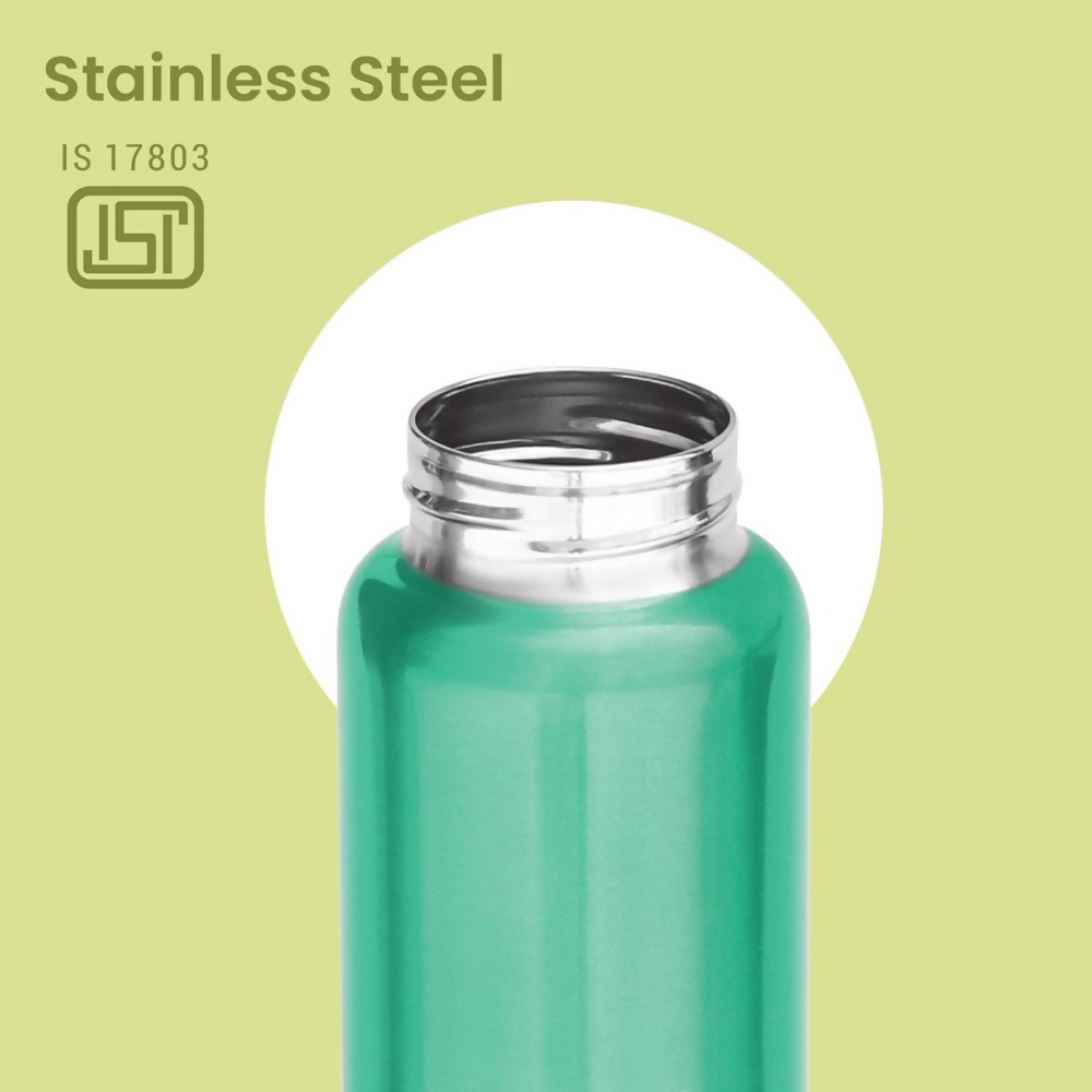 Milton Aqua 1000 Stainless Steel Water Bottle - Light Green