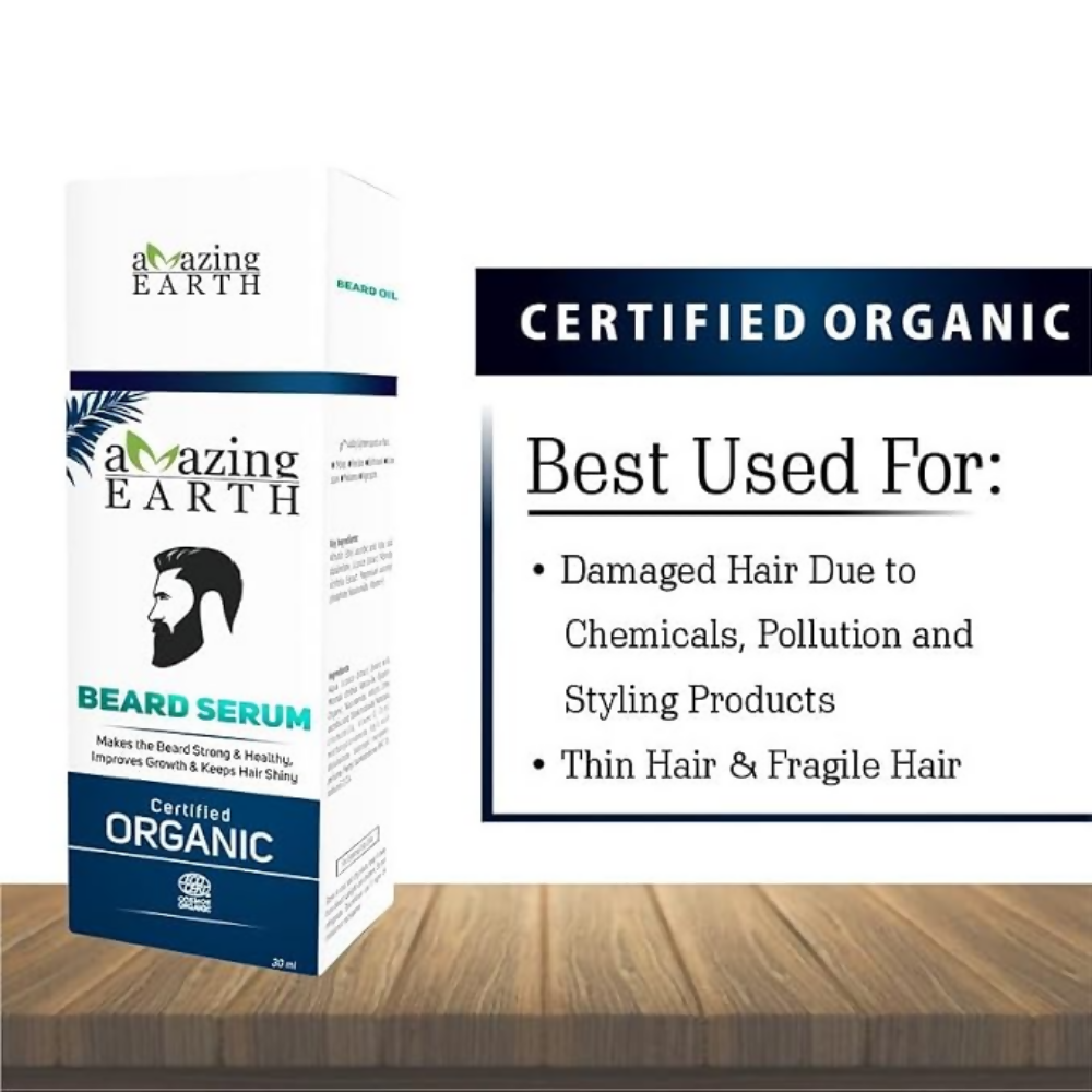 Amazing Earth Beard Serum & Beard Wash
