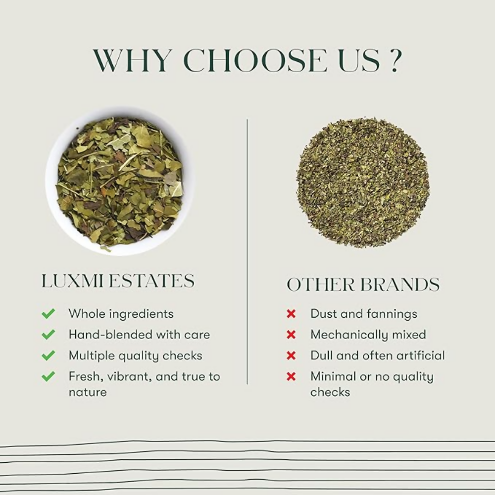 Luxmi Estates Moringa Mint Herbal Infusion