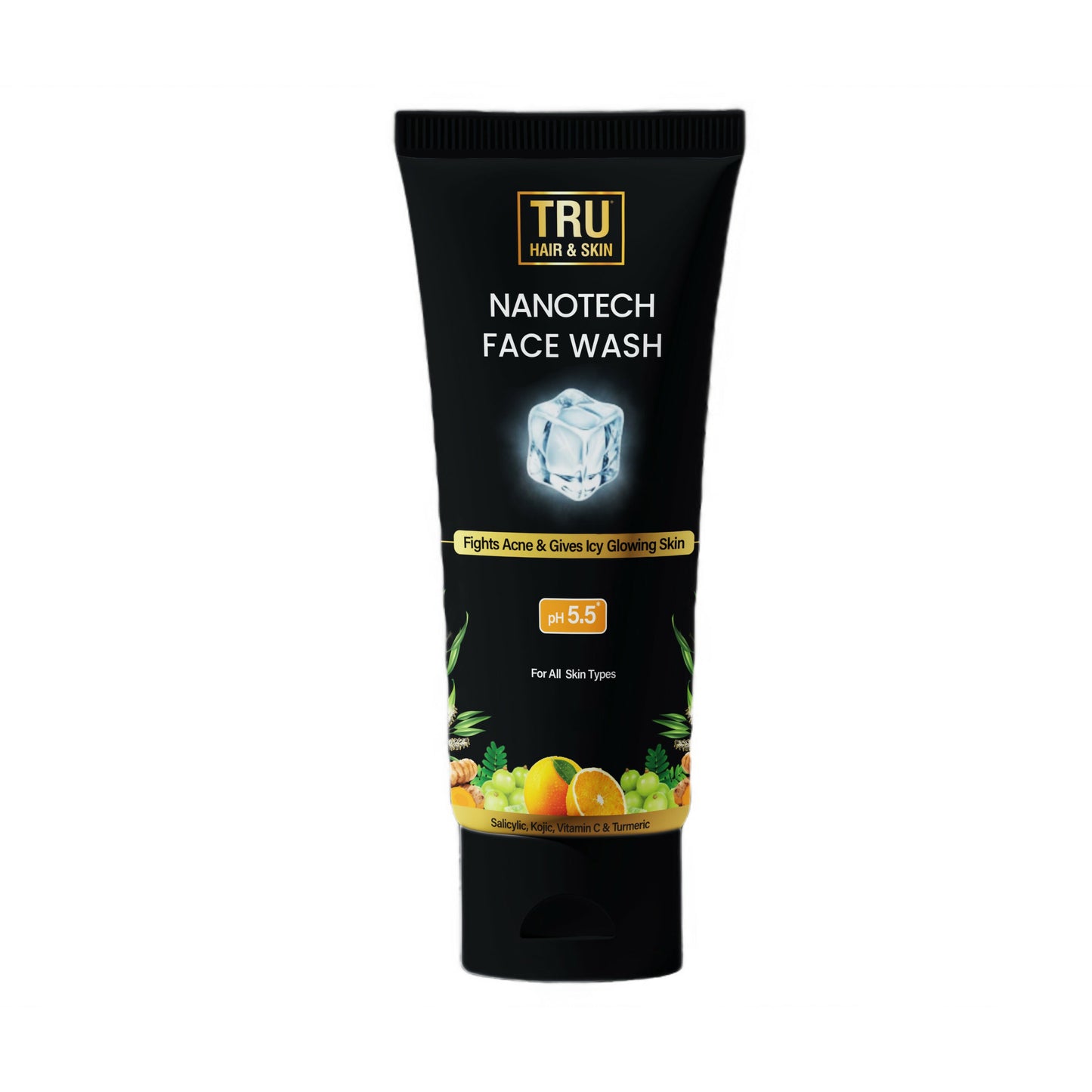 Tru Hair & Skin Nanotechnology Facewash For Sensitive-Acne Prone Skin