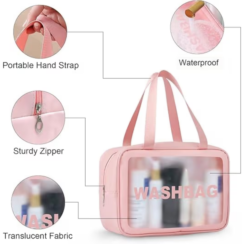 Bronson Professional Makeup Pouch Travel Toiletries Organizer Cosmetic Bags Portable