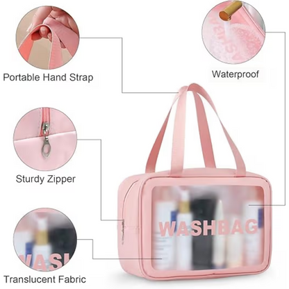 Bronson Professional Makeup Pouch Travel Toiletries Organizer Cosmetic Bags Portable