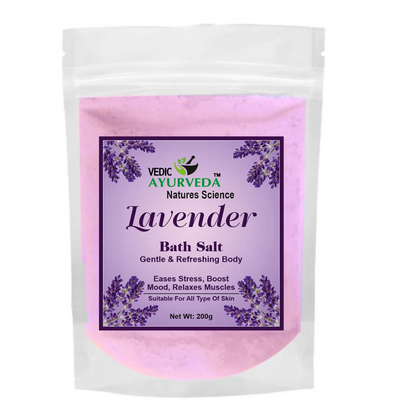 VedicAyurveda Dead Sea Salt and Lavender Bath Salt