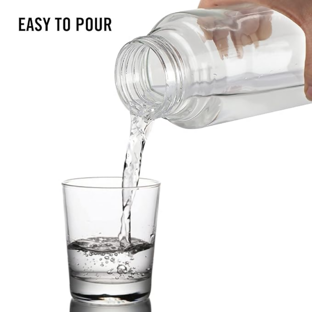 Cello H2O Steelox Glass Water Bottle - Set of 3
