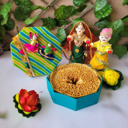SweeDesi Ghewar Hamper 1