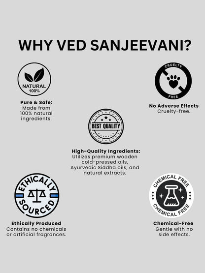 Ved Sanjeevani Nourishing Hair Care Nabhi Oil