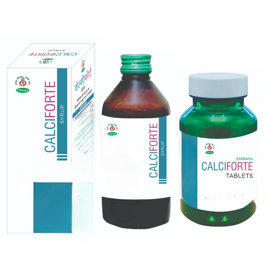 Chirayu Calciforte Tablets & Syrup Combo
