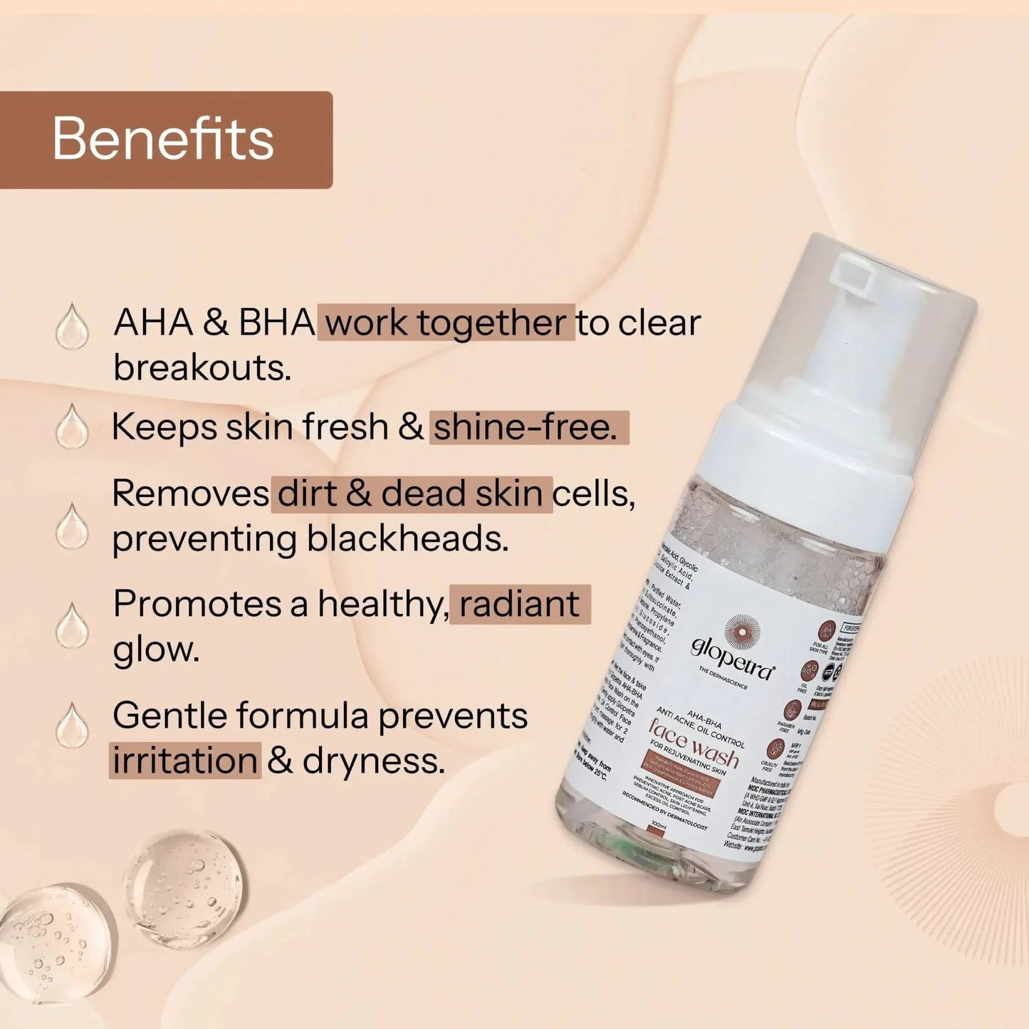 Glopetra Aha Bha Face Wash