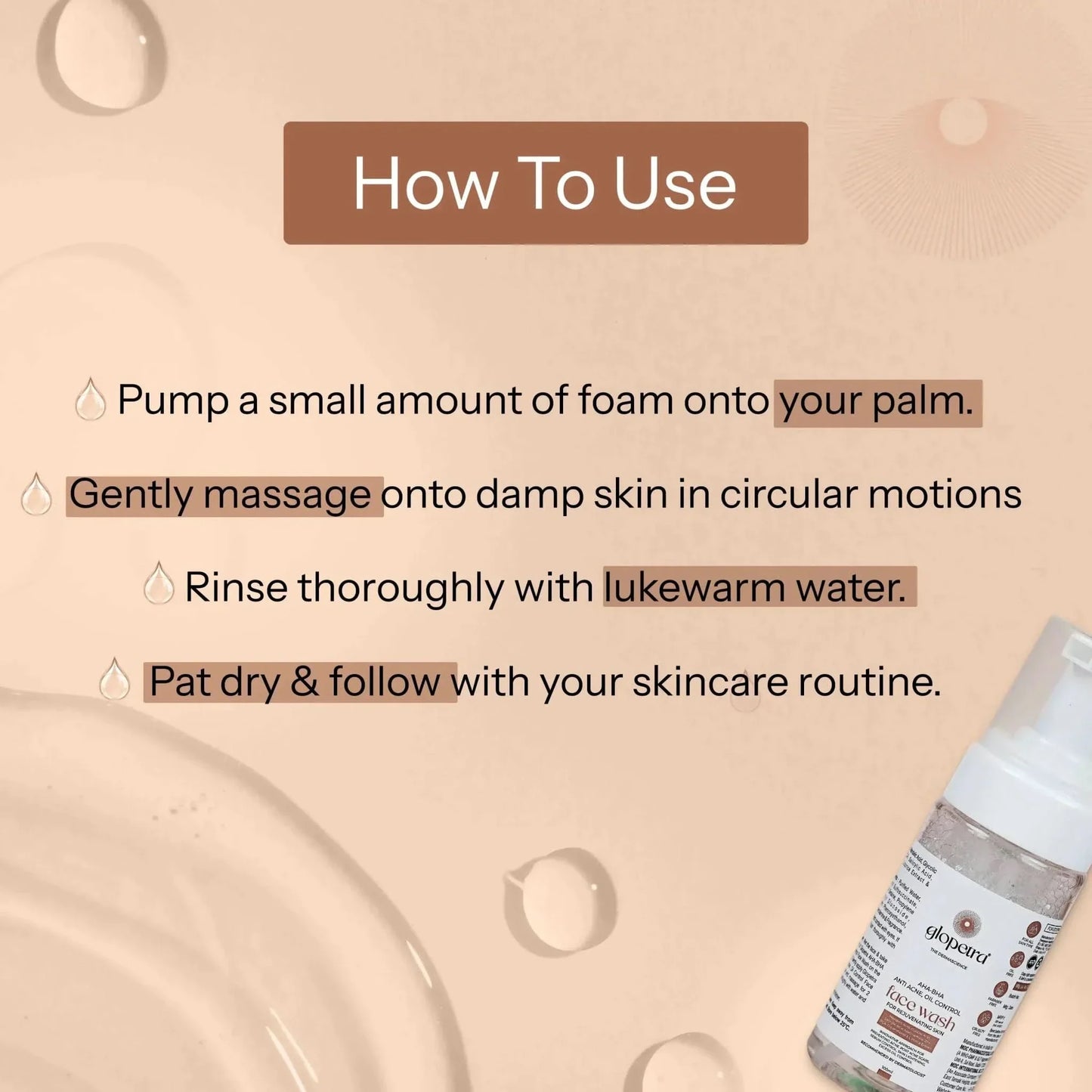 Glopetra Aha Bha Face Wash