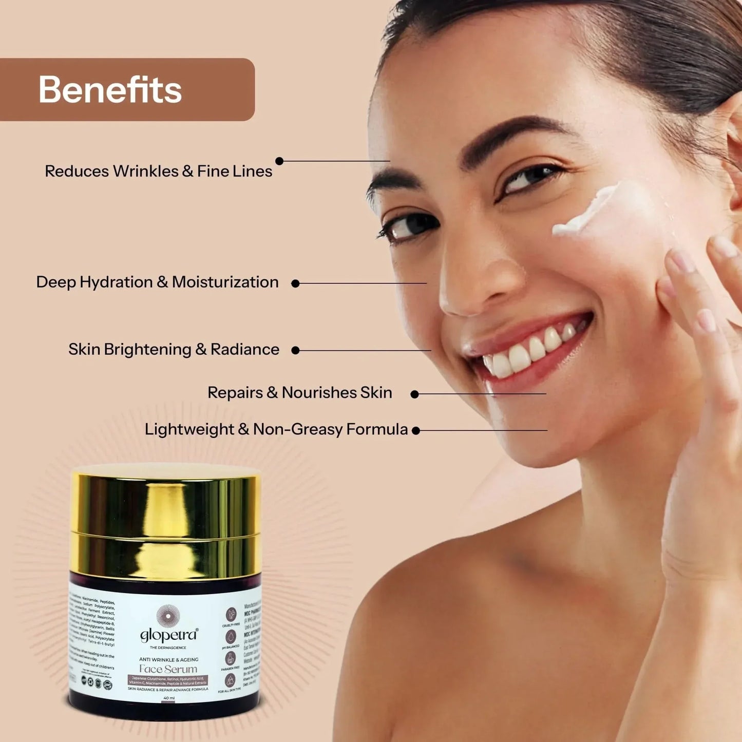 Glopetra Anti Aging Serum