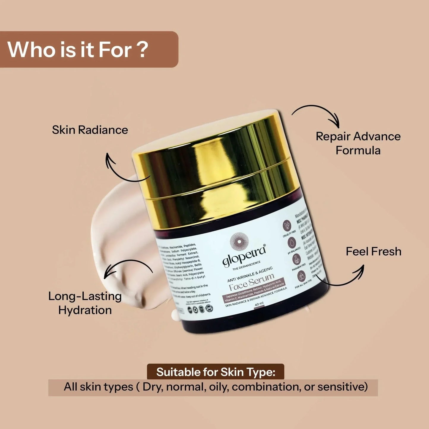 Glopetra Anti Aging Serum