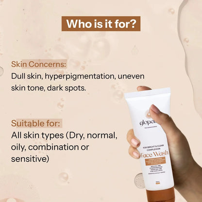 Glopetra Face Wash For Acne Scars & Spots