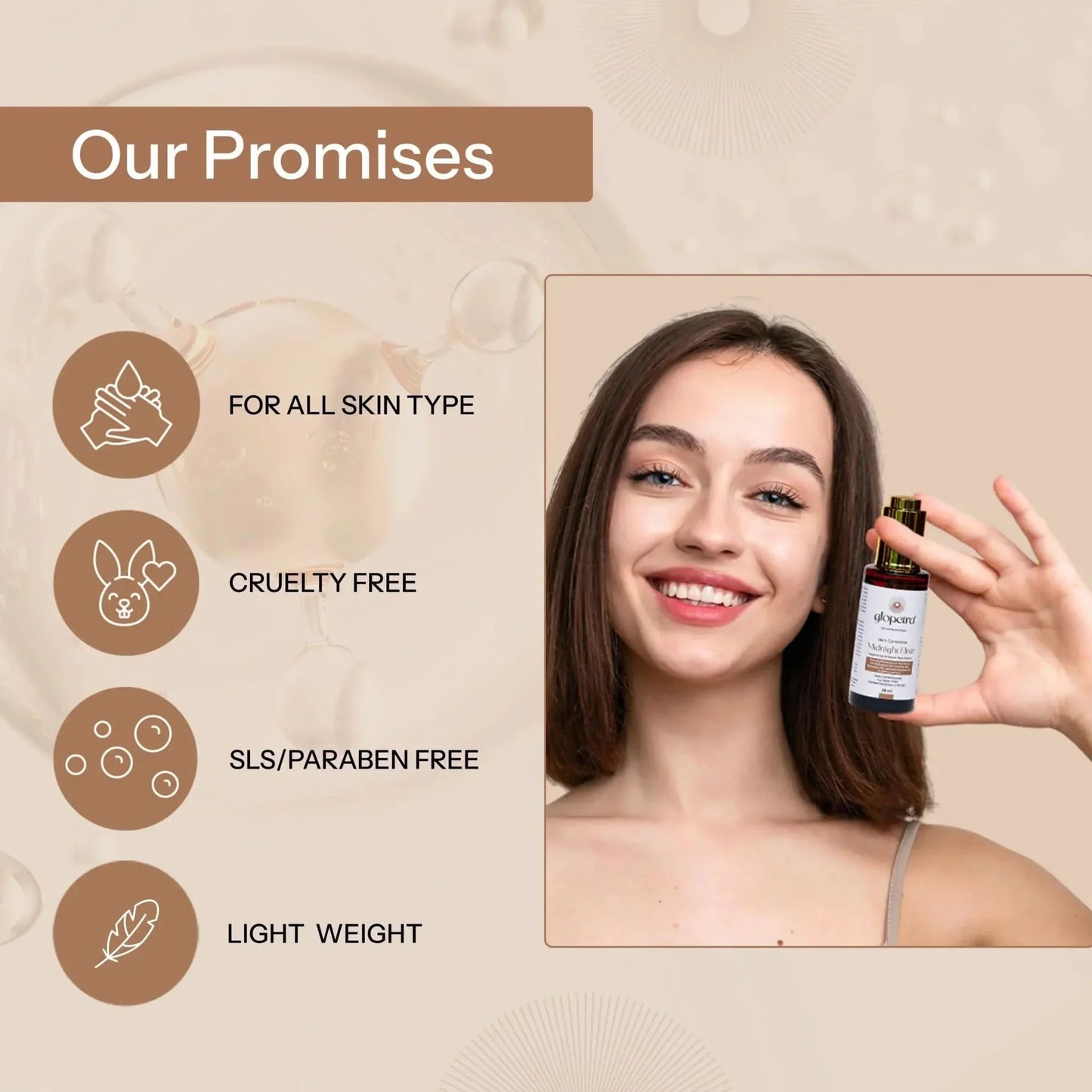 Glopetra Night Elixir Serum