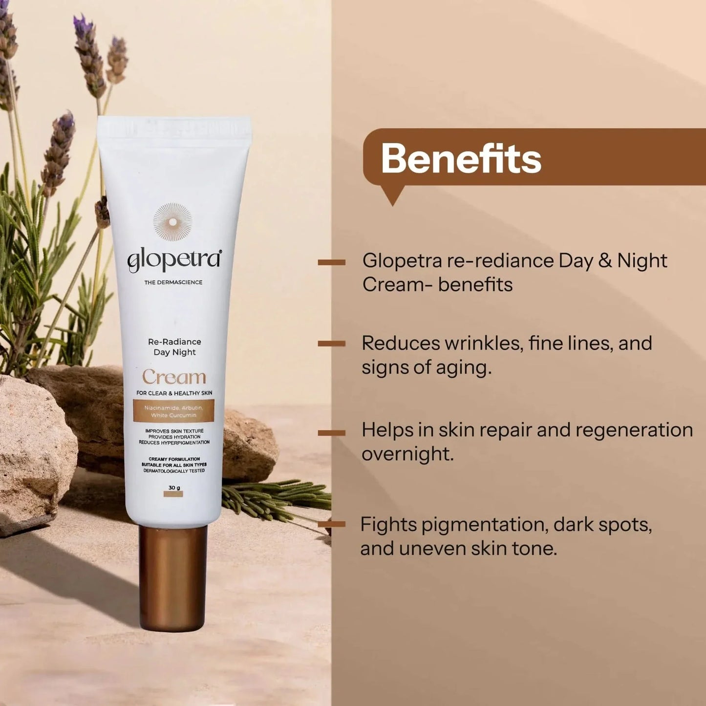 Glopetra Re-Radiance Day Night Cream