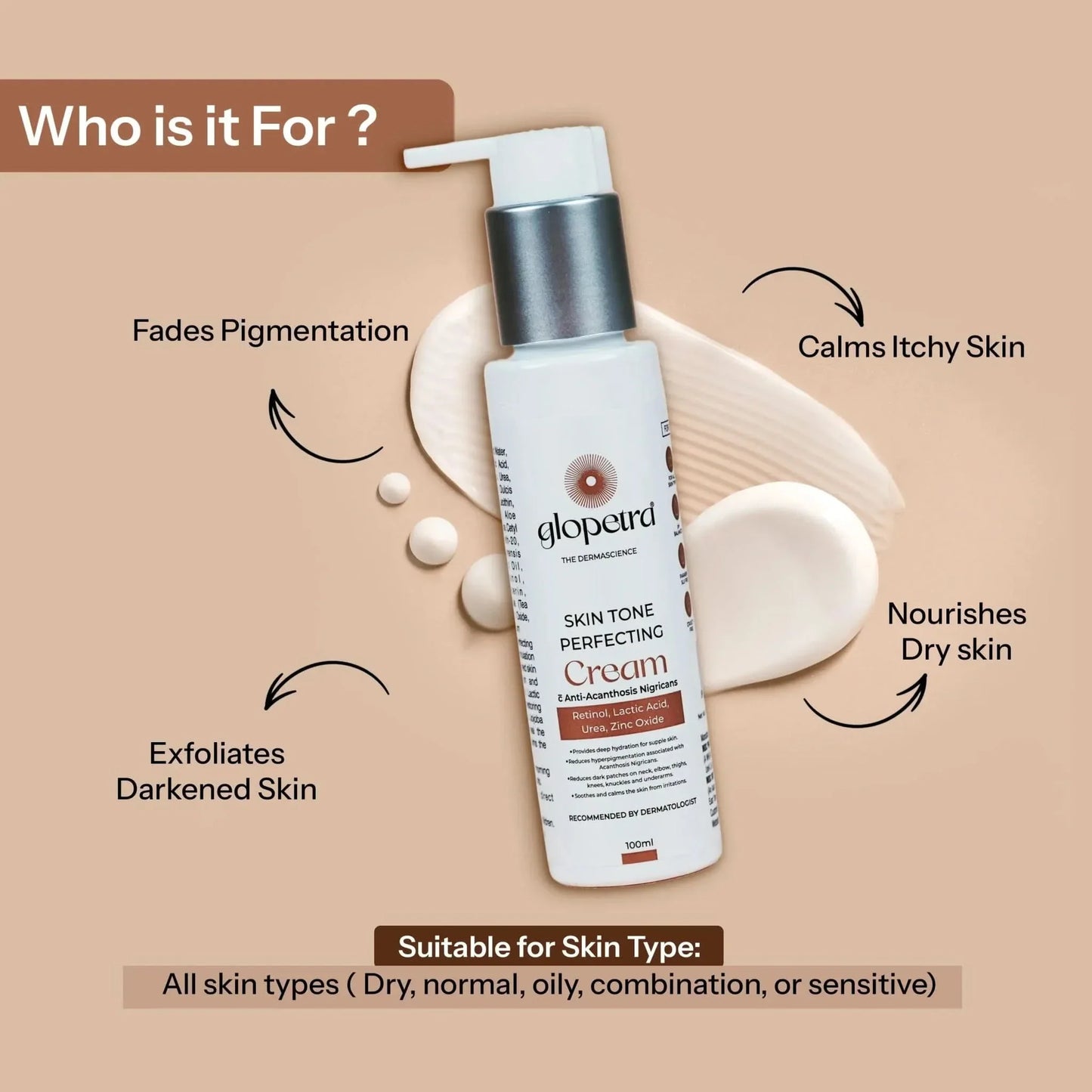 Glopetra Skin Tone Perfecting Cream