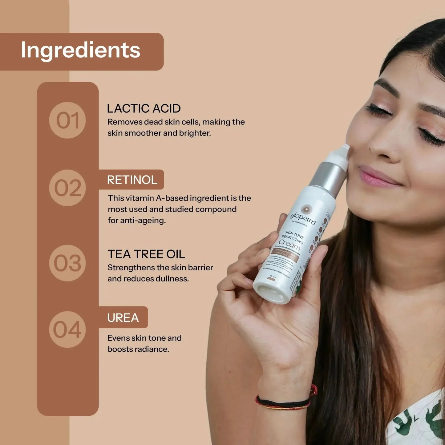 Glopetra Skin Tone Perfecting Cream