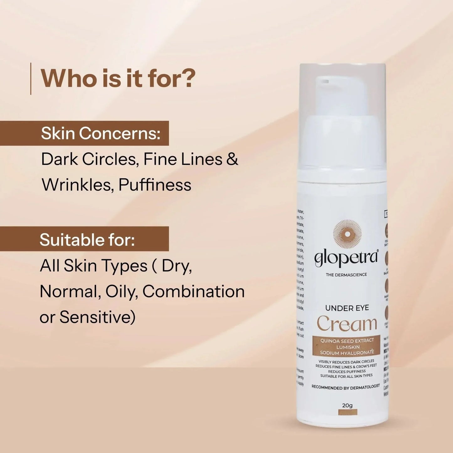 Glopetra Under Eye Cream