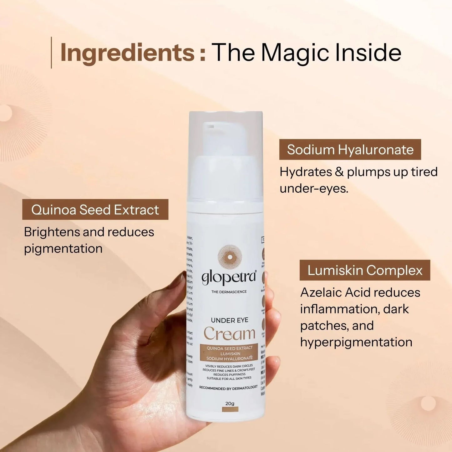 Glopetra Under Eye Cream