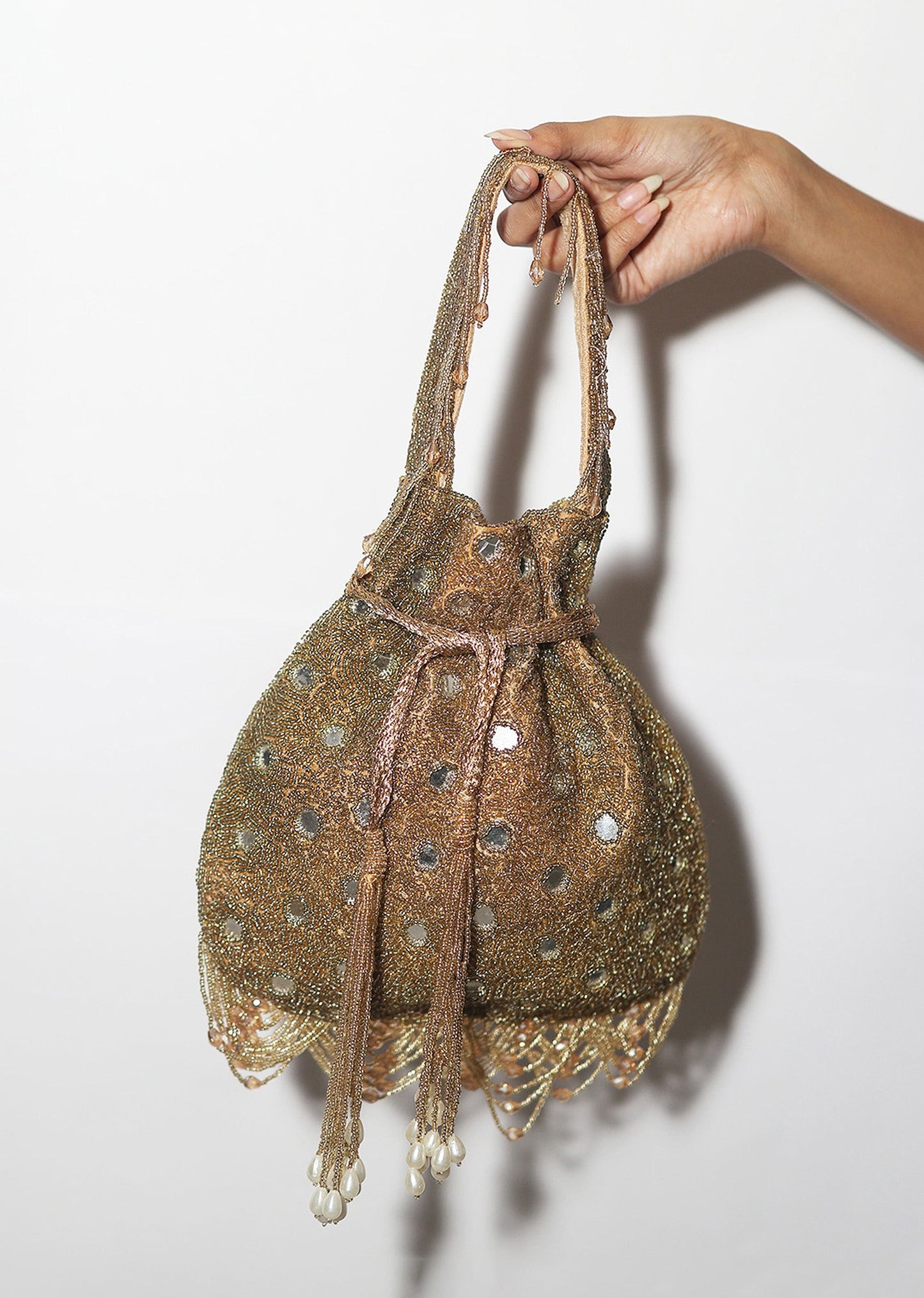 Gold Embellished Potli