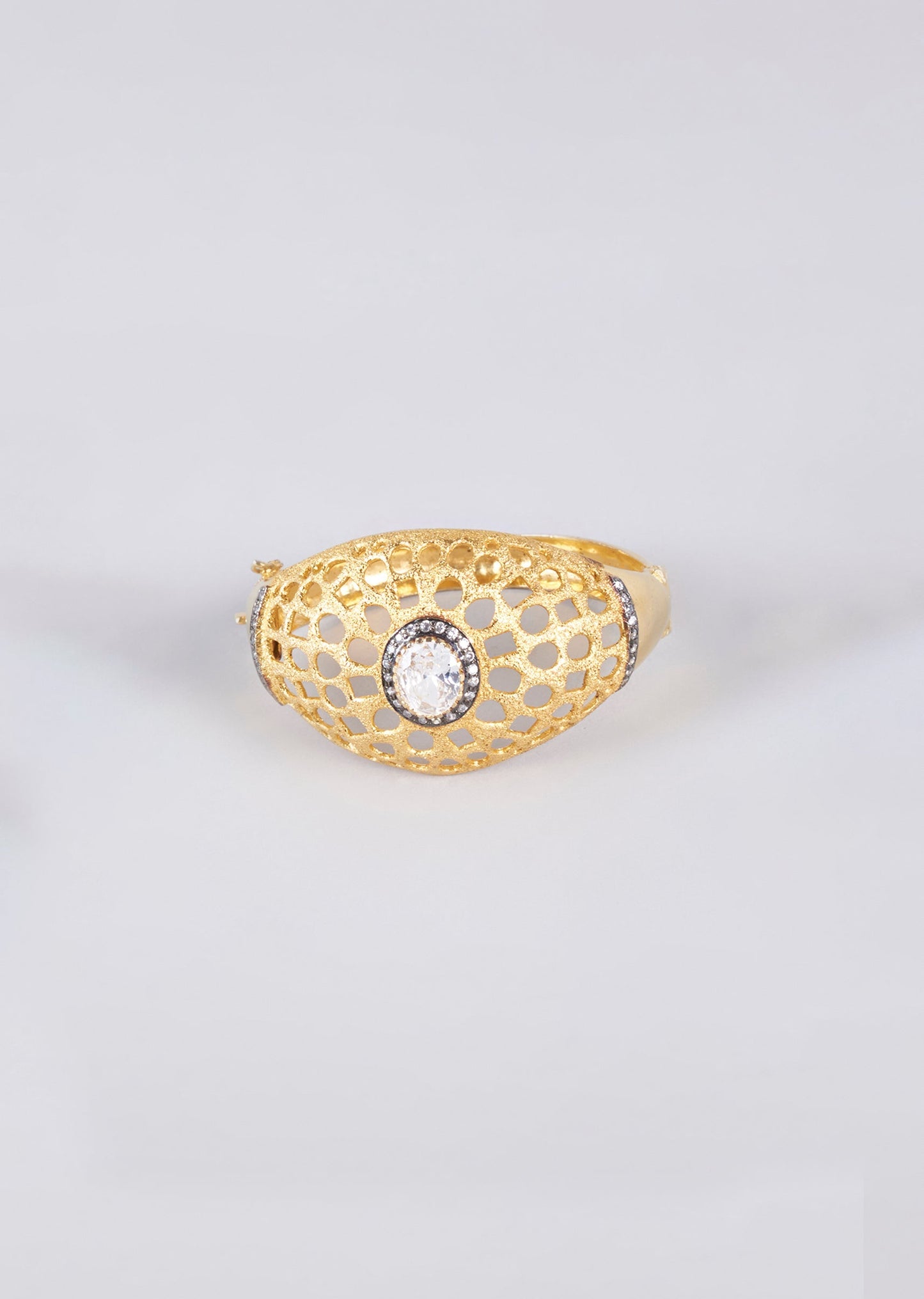 Gold Finish Temple Bracelet