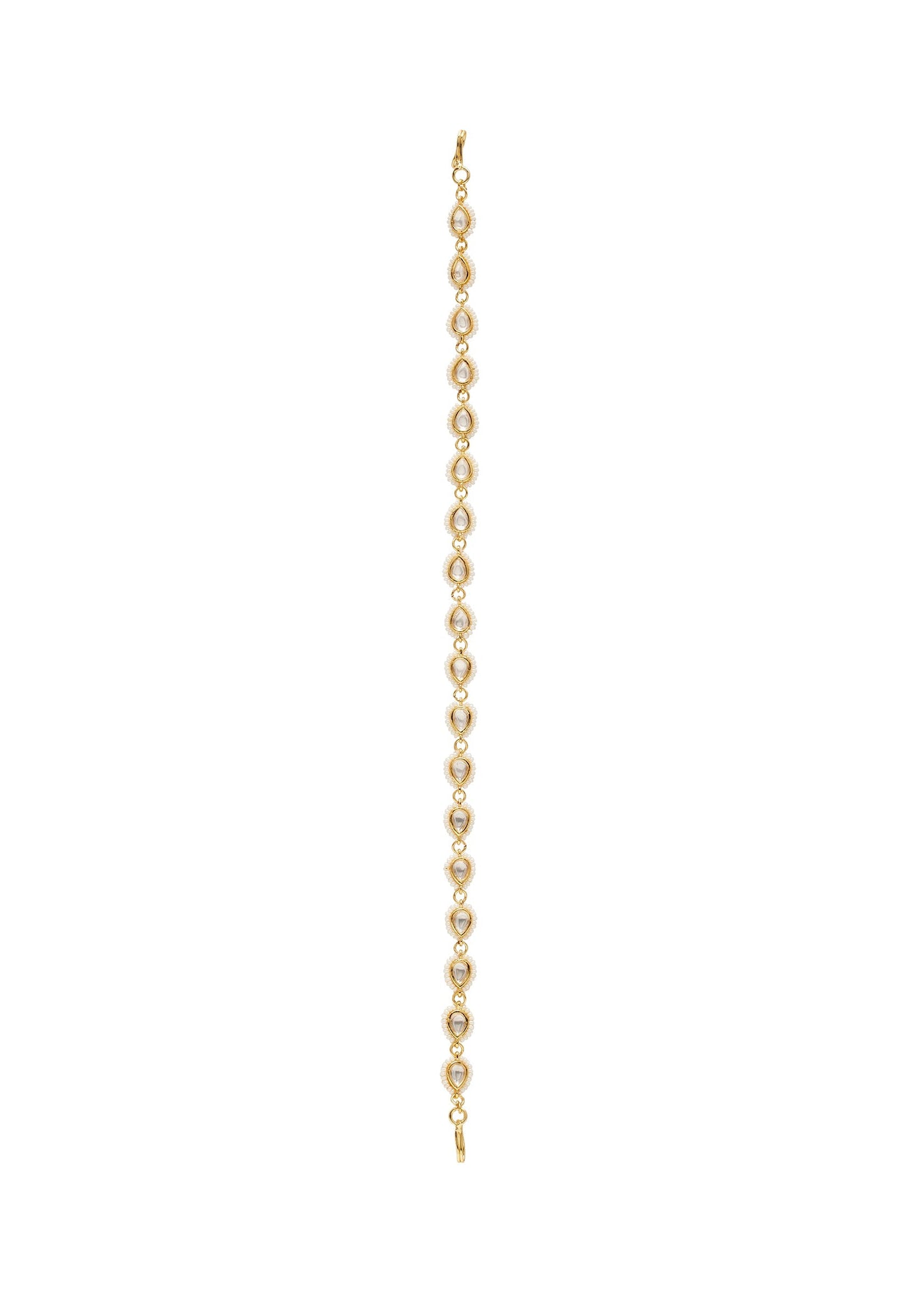 Gold Kundan Mathapatti