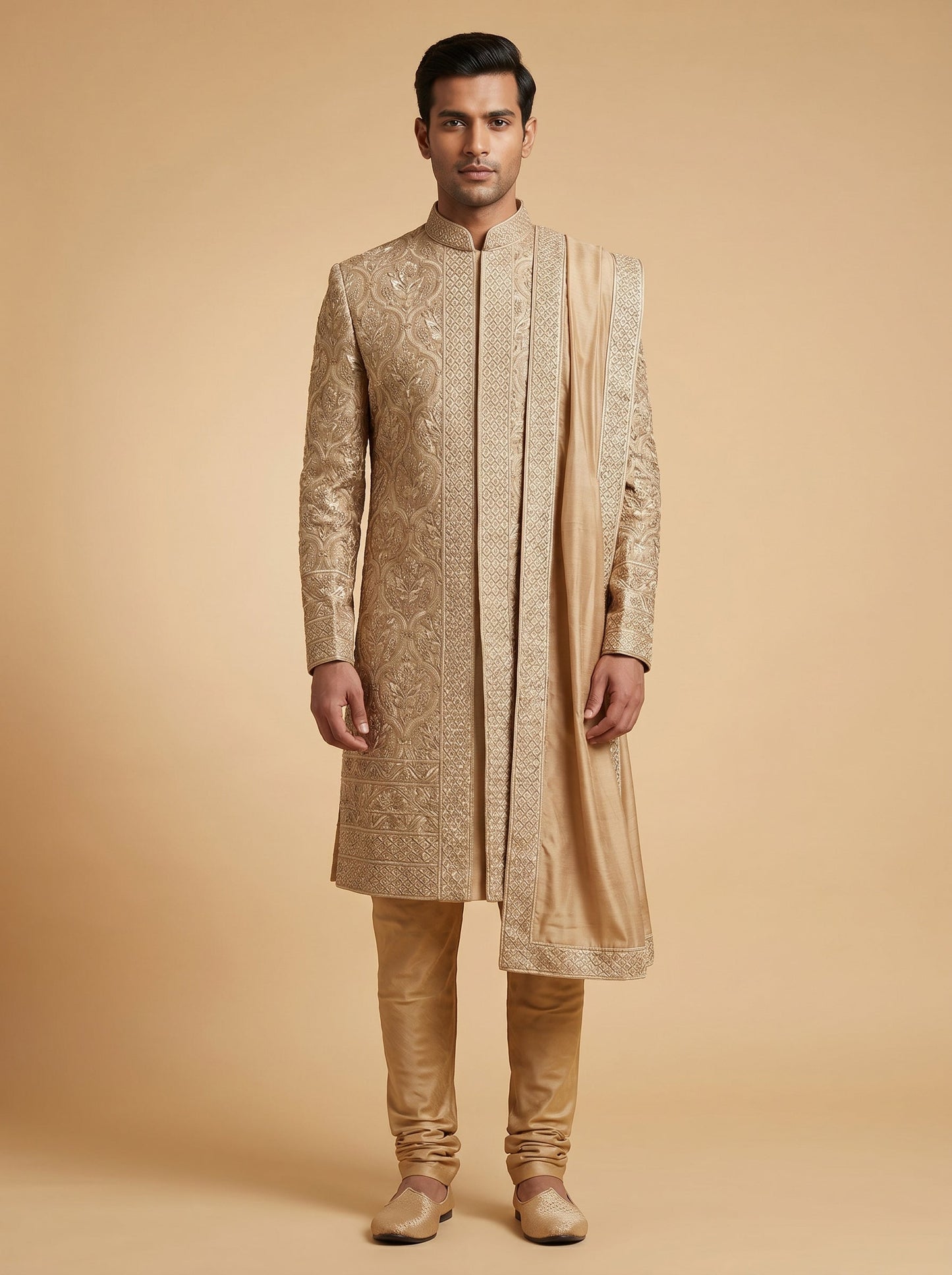 Gold Luxury Sherwani