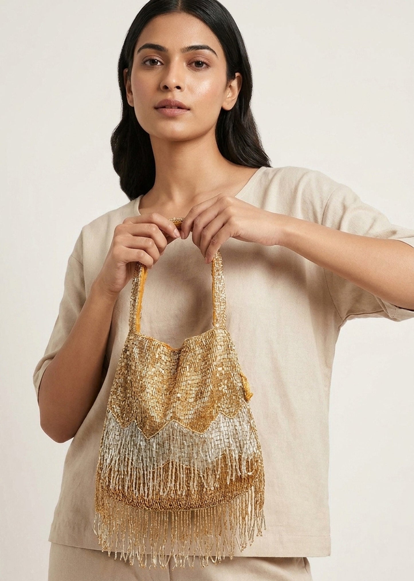 Gold Minimal Clutch
