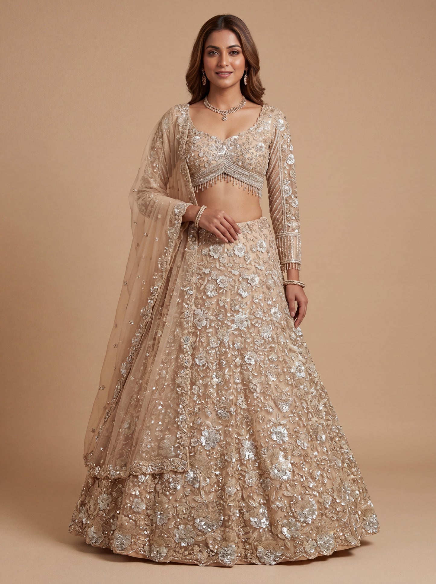 Gold Opulent Bridal Lehenga