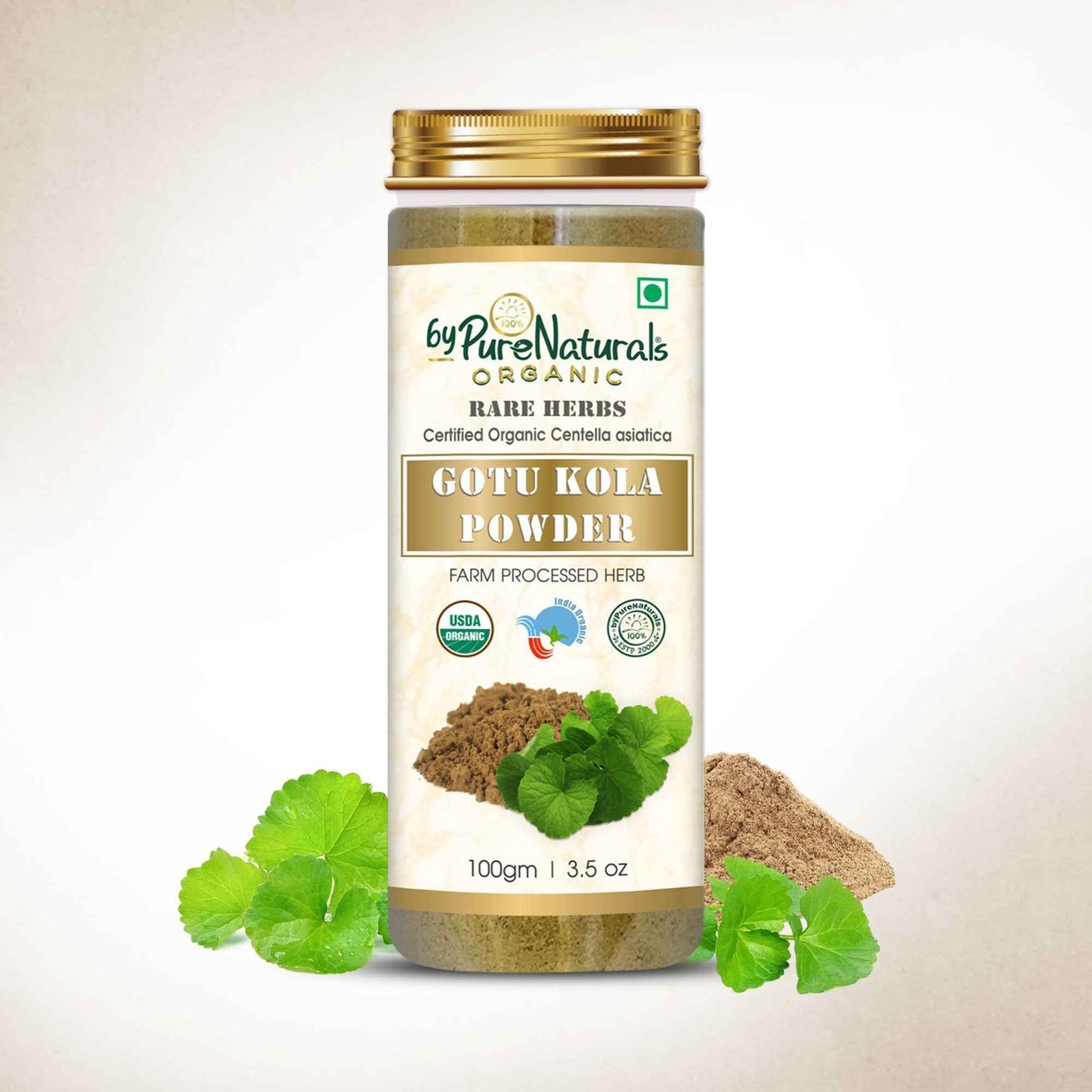 byPureNaturals Organic Gotu Kola Powder