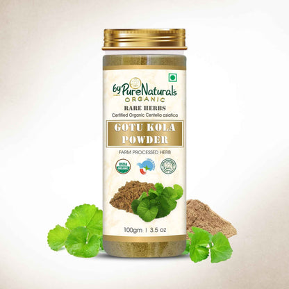 byPureNaturals Organic Gotu Kola Powder