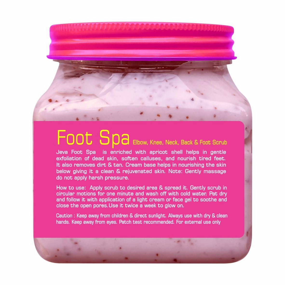 Jeva Foot Spa & Multi-Area Exfoliating Scrub