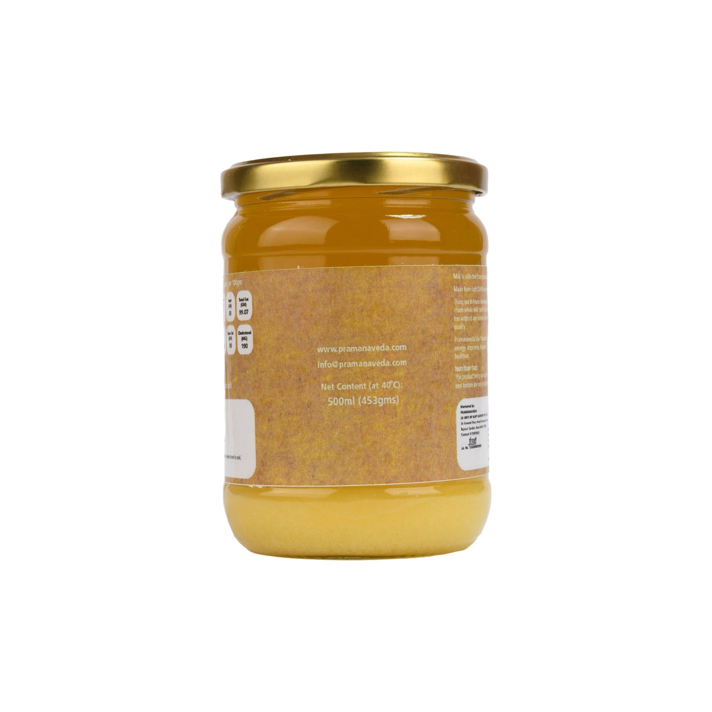 Pramanaveda Gau Praanam A2 Cow Ghee
