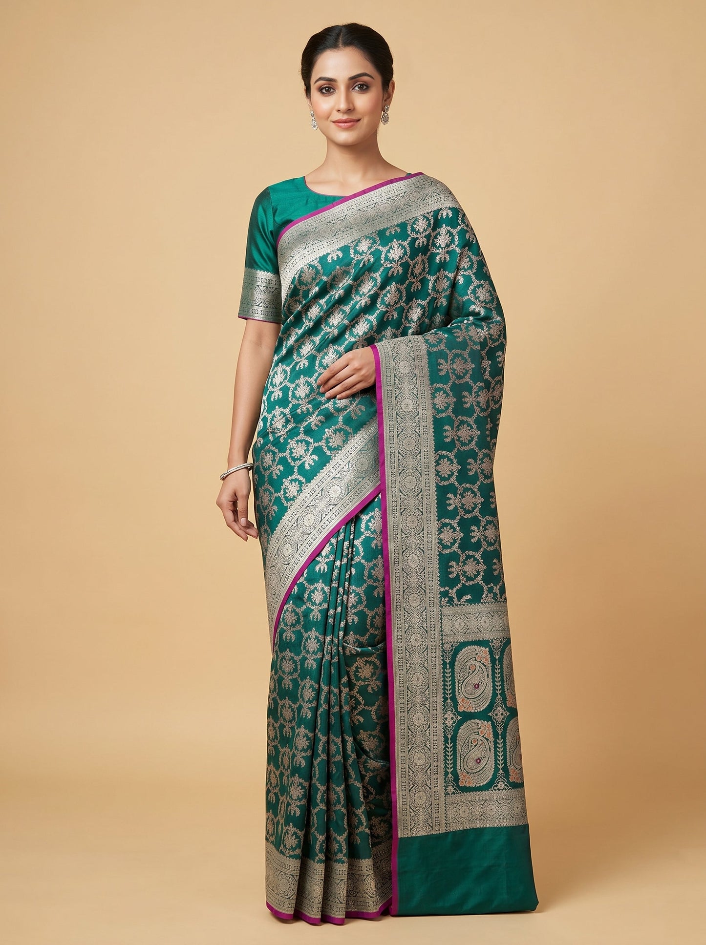 Green Timeless Form Saree